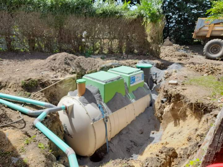 Travaux d'assainissement Pont-l'Évêque